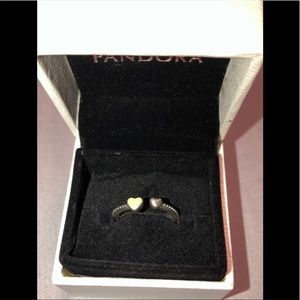 Hearts of love ring pandora